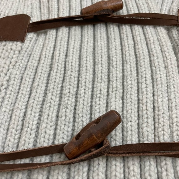 Vintage Y2K THEORY Wool Cashmere Blend Hooded Cardigan Minimalist Academia small - Picture 6 of 12